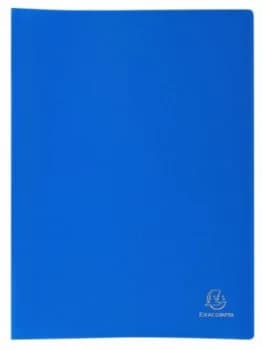 Image of Exacompta Display Book Soft Eco PP A4 20 Pockets Blue