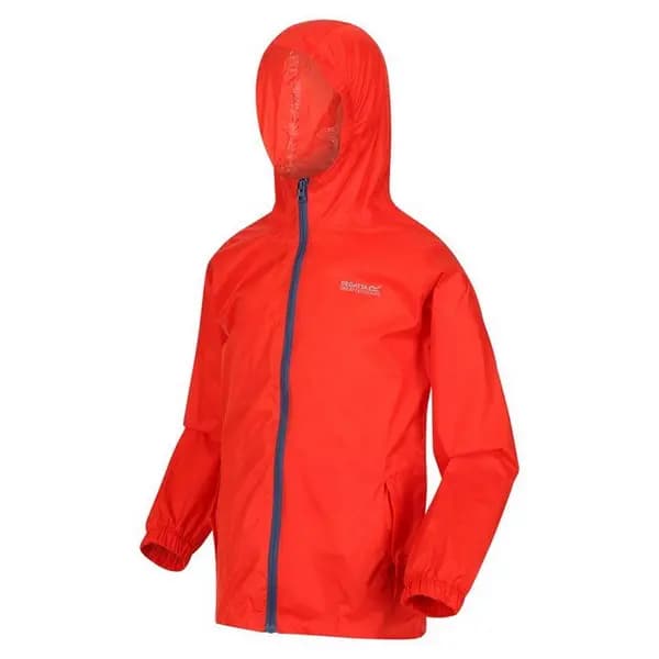 Image of Regatta Kid Pack It III Waterproof Jacket Waterproof Jackets 13yrs Blue 45094996002