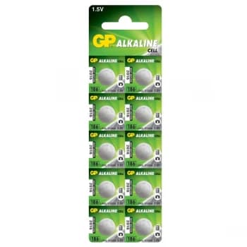 Image of GP Coin Cell Batteries LR43