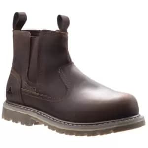 Image of Amblers Safety Womens AS101 Alice Slip On Safety Boot (3 UK) (Brown)