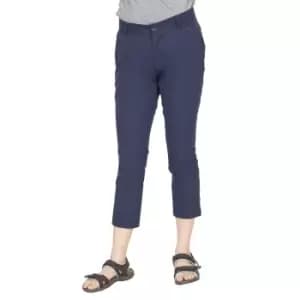 Image of Trespass Womens/Ladies Zulu Cropped Trousers (8 UK) (Navy)