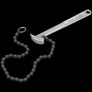 Image of Sealey Oil Filter Chain Wrench 120mm