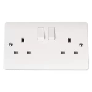 Image of Mode 13A 2 Gang DP Switched Socket - CMA036 - 216757