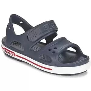 Image of Crocs CROCBAND II SANDAL PS boys's Childrens Sandals in Blue - Sizes 11 kid,13 kid,1 kid,3 kid,8 toddler,4 toddler,7 toddler,9 toddler,10 kid,6 toddle