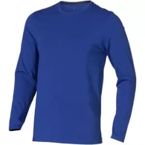 Image of Elevate Mens Ponoka Long Sleeve T-Shirt (XXXL) (Blue)