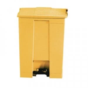 Image of Slingsby Step On Waste Container 87 Litre Yellow 324309