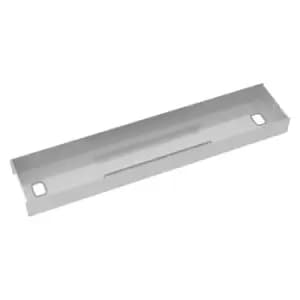Image of Elev8 lower cable channel with cover for back-to-back 1600mm desks - silver