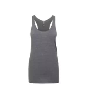 Image of Next Level Womens/Ladies Tri-Blend Racer Back Tank Top (XXL) (Premium Heather)