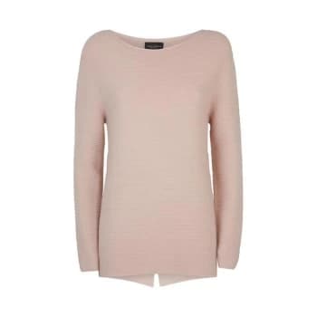 Image of James Lakeland Ribbed Knit Jumper - Pale Pink
