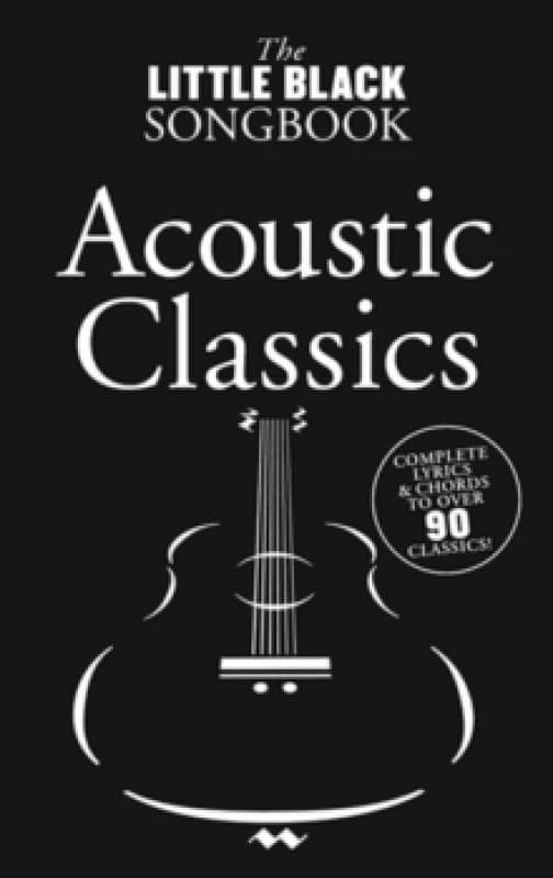 Image of The Little Black Songbook. Acoustic Classics by Nick Crispin and Tom Farncombe Paperback