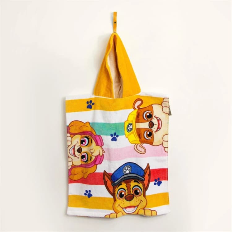 Image of Paw Patrol Sunny Poncho Towel Multi