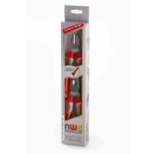 Image of Nws Nw860-3K Nws Vde 2 Piece Chrome Plier Set
