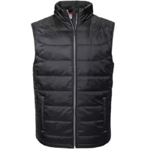 Image of Russell Mens Nano Padded Bodywarmer (XXL) (Black)