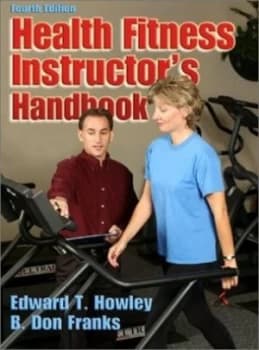 Image of Health Fitness Instructors Handbook by Edward T Howley and B. Don Franks Hardback