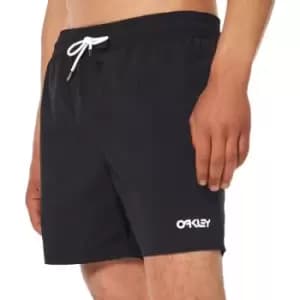 Image of Oakley Surf ALL DAY 16 BEACH SHORT - Blackout - XXL