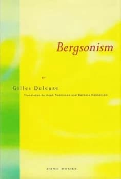Image of Bergsonism by G Deleuze Paperback