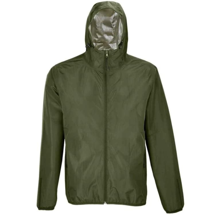 Image of NEOBLU Mens Andrea Waterproof Jacket in Khaki Size: XS Khaki Male XS