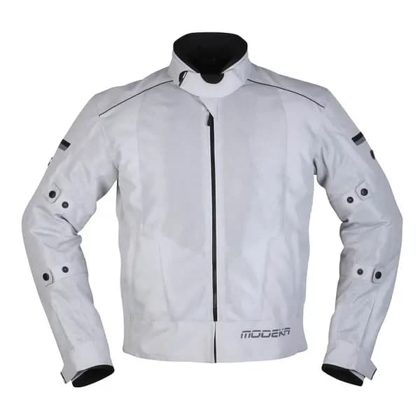 Image of Modeka Veo Air Jacket Light Gray Size 4XL