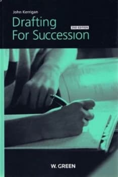 Image of Drafting for Succession by John Kerrigan Hardback