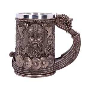 Image of Bronze Drakkar Viking Tankard