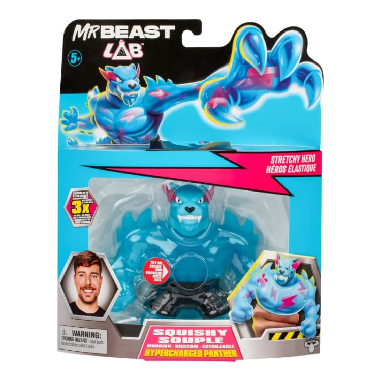 Image of MrBeast Lab MrBeast Lab Stretchy Squishy Hypercharged Panther