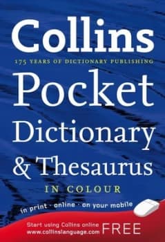 Image of Collins Dictionary and Thesaurus Book