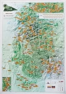 Image of Rock Climbs Peak District Scratch Print : Collect & Scratch Print