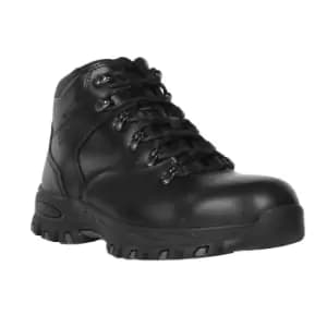 Image of Regatta Mens Gritstone Leather Safety Boots (12 UK) (Black)