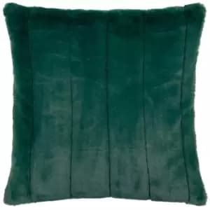 Image of Empress Faux Fur Cushion Emerald, Emerald / 45 x 45cm / Cover Only