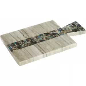 Image of Premier Housewares - Small Beige Marble Paddle Board