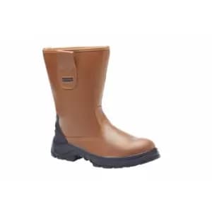 Image of Blackrock Fur Lined Rigger Boot - Tan Size 13- you get 10