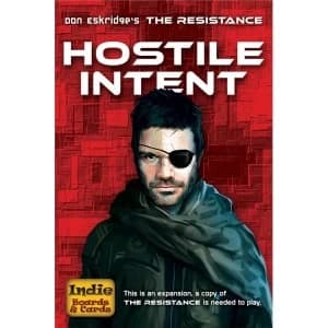 Image of The Resistance Hostile Intent Expansion Board Game