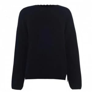 Image of Gant Detail Knit Jumper - 433 Blue