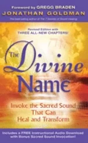 Image of divine name invoke the sacred sound that can heal and transform