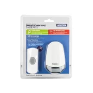 Image of Status Wireless Plug in Door Chime with Nightlight - White