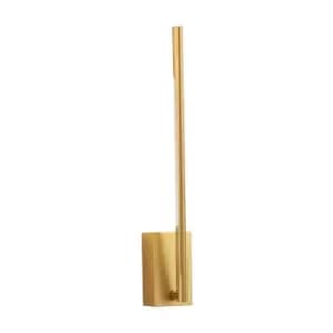 Image of Merano - Alberta Integrated LED Wall Lamp Gold Metal LED 4.6W 280Lm 3000K