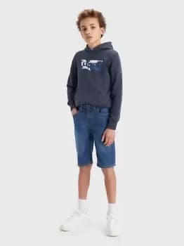 Image of Teenager 510 Skinny Fit Shorts - Blue