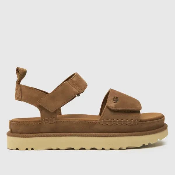 Image of UGG goldenstar sandals in chestnut Brown UK 6 (EU 39)