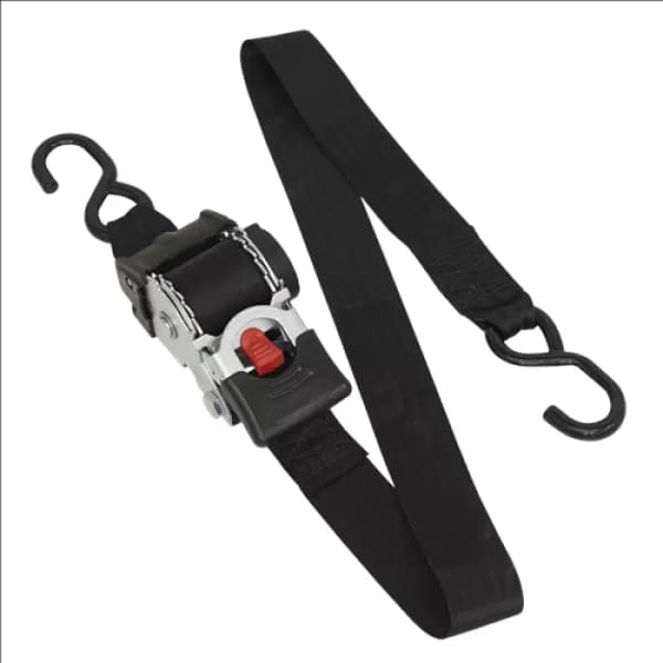 Image of Sealey ATD50301 Auto Retractable Ratchet Tie Down 50mm x 3mtr