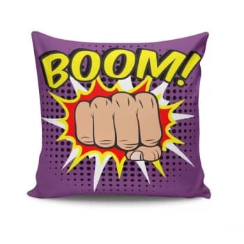 Image of NKRLNT-054 - No Filling Multicolor Cushion Cover