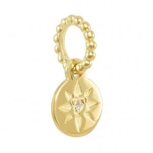 Image of Chamilia Petite Beaming Heart Charm with Swarovski Zirconia