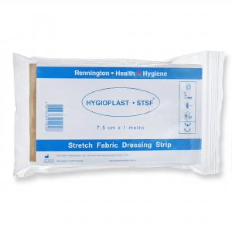 Image of CLICK Click - HYGIO PLAST DRESSING STRIP FABRIC 7.5cm X 1m - CM0438