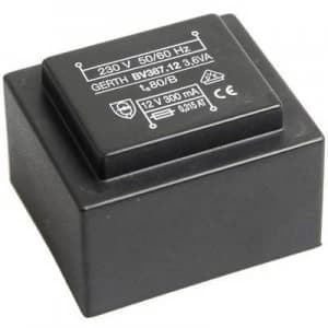 Image of PCB mount transformer 1 x 230 V 2 x 30 V AC 3.60 VA 60 mA