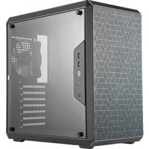Image of Cooler Master MasterBox Q500L Midi tower PC casing Black Built-in fan, Window, Dust filter