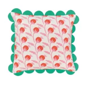Image of Joules Daylesford Check Cushion 45cm x 45cm, Multi