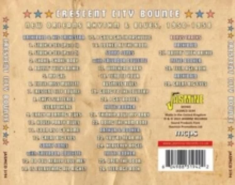 Image of Crescent city bounce: New Orleans R&B 1950-1958 CD / Album