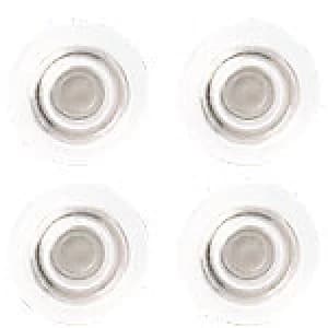 Image of Nobo Magnets Transparent 3.2 x 3.2cm 4 Pieces