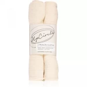 Image of UpCircle Muslin Cloths Muslin Cleansing Cloth for Make-up Removal 2 pc
