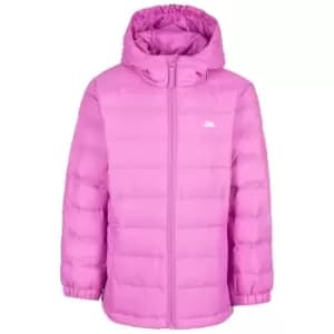Image of Trespass Childrens/Kids Naive Raincoat (11-12 Years) (Plum)