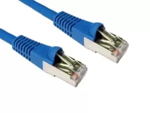 Image of Cables Direct 1.5m Cat6A networking cable Blue SF/UTP (S-FTP)